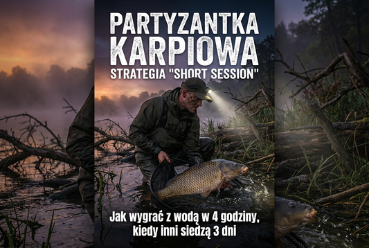 Partytyzantka Karpiowa: Strategia 'Short Session'. Jak wygrać z wodą w 4 godziny, kiedy inni siedzą 3 dni